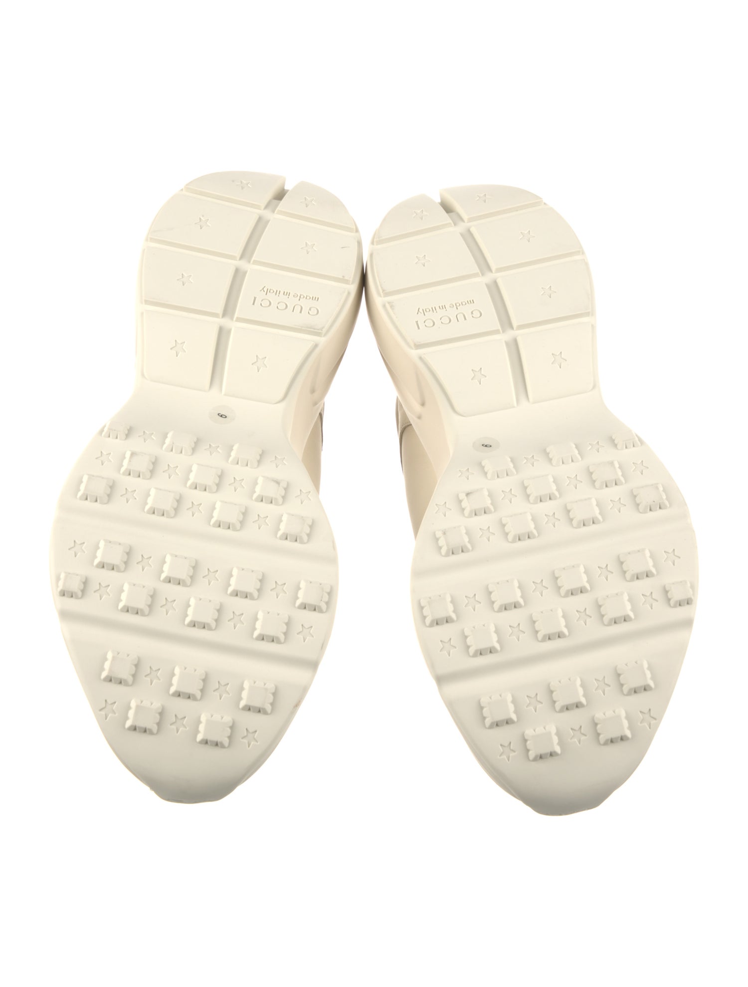 Gucci Interlocking G Logo Leather Sneakers